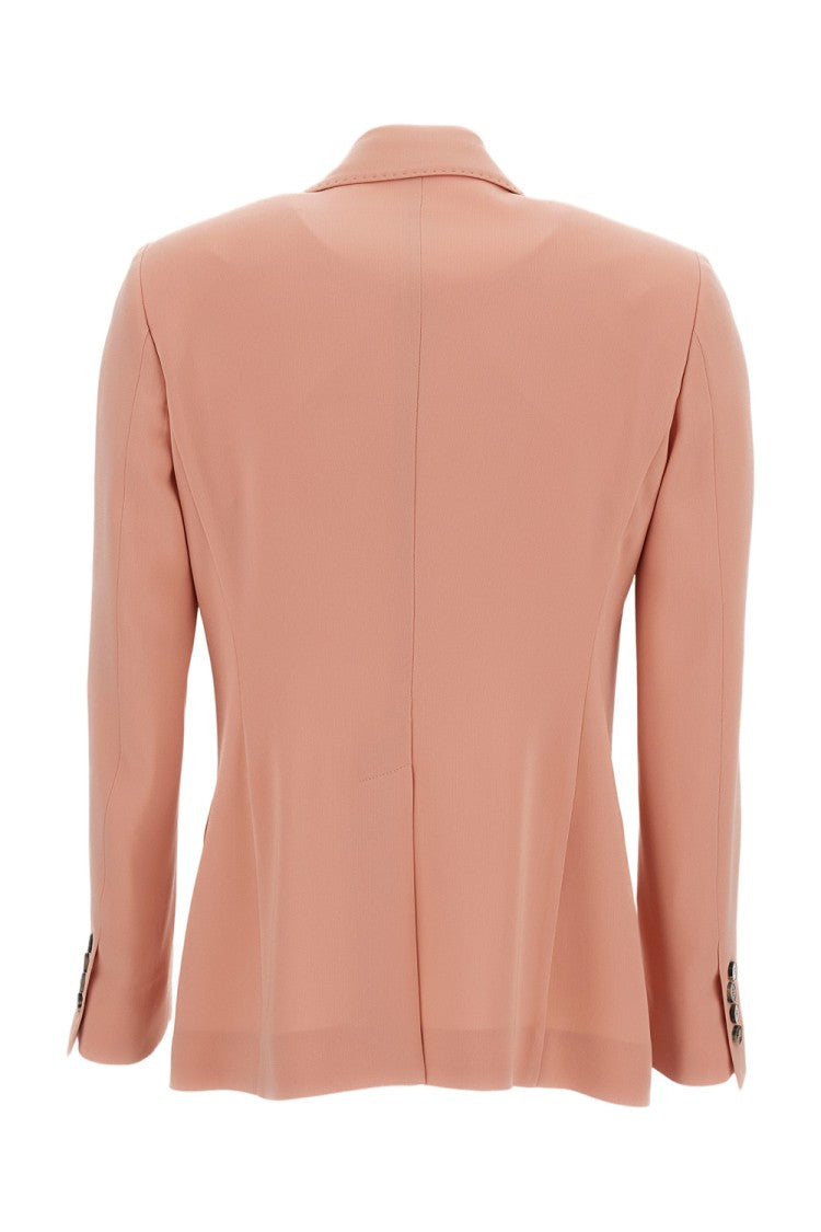 Alberto Biani Single-Breasted Cady Blazer