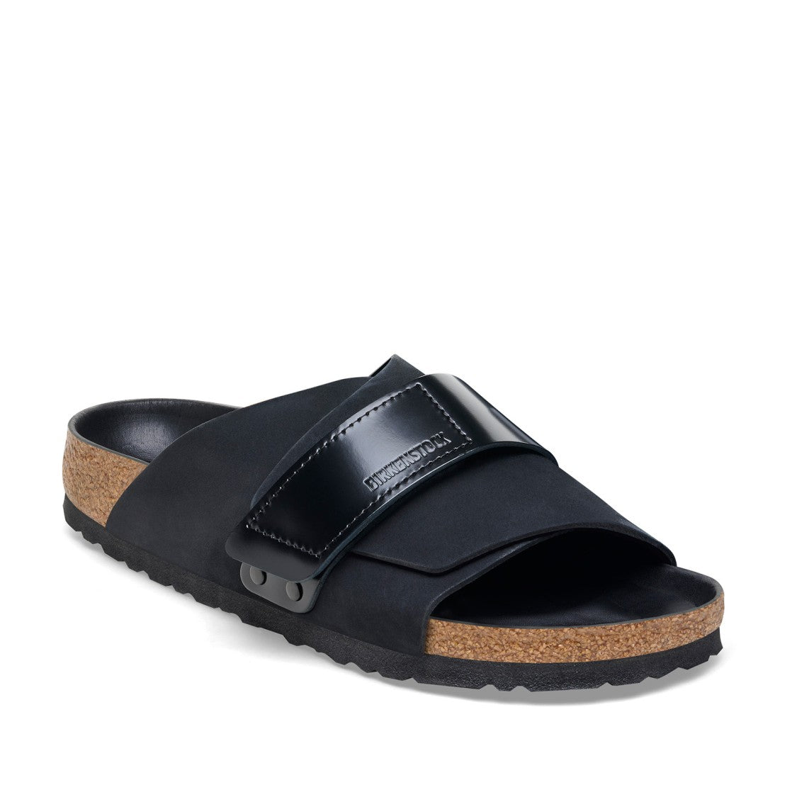 Birkenstock Kyoto Sandals In Nabuk Black