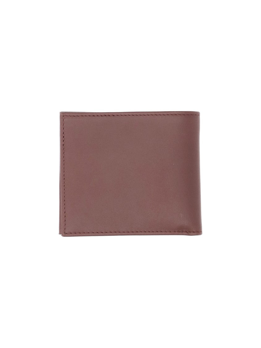 Polo Ralph Lauren Brown Leather Polo Bear Bi-Fold Wallet