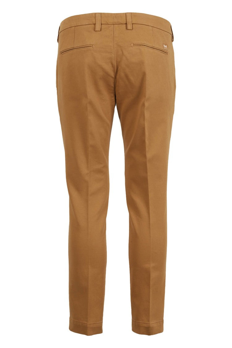 Entre Amis Cropped Camel Jersey Pants