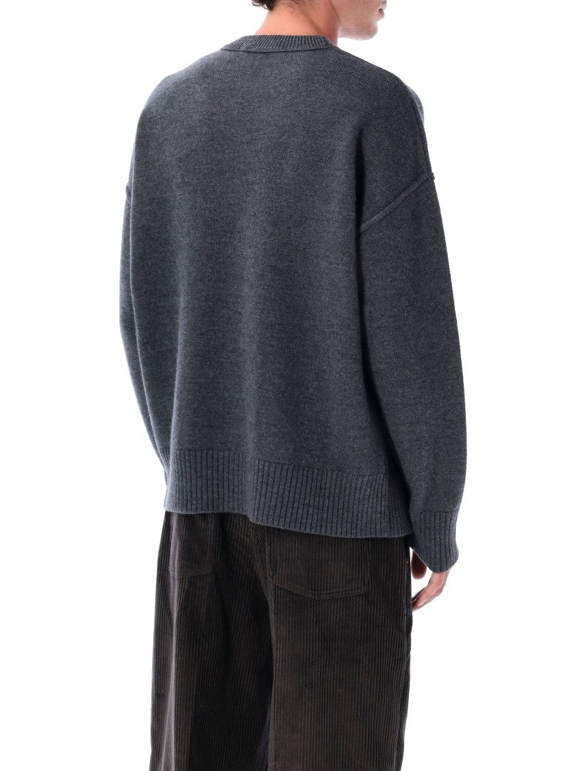 Ami Paris Red Adc Sweater