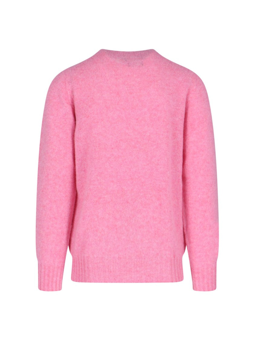 Howlin Pink Textured Knit Sweater