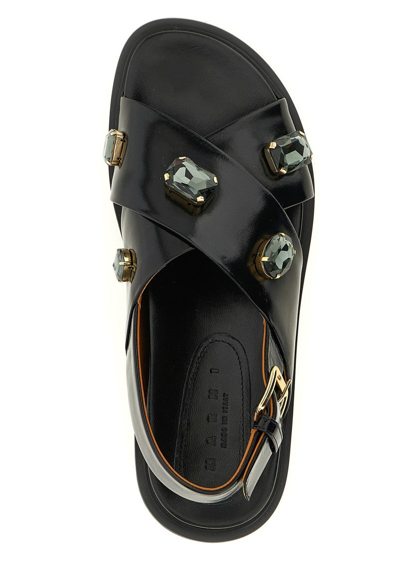 Marni 'Fussbett' Sandals