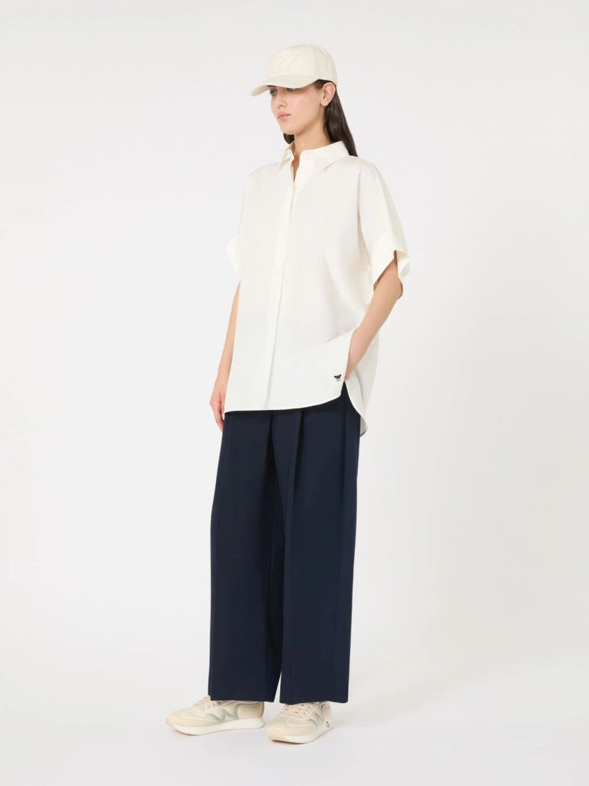 Max Mara Wide-Leg Trousers With High Waist