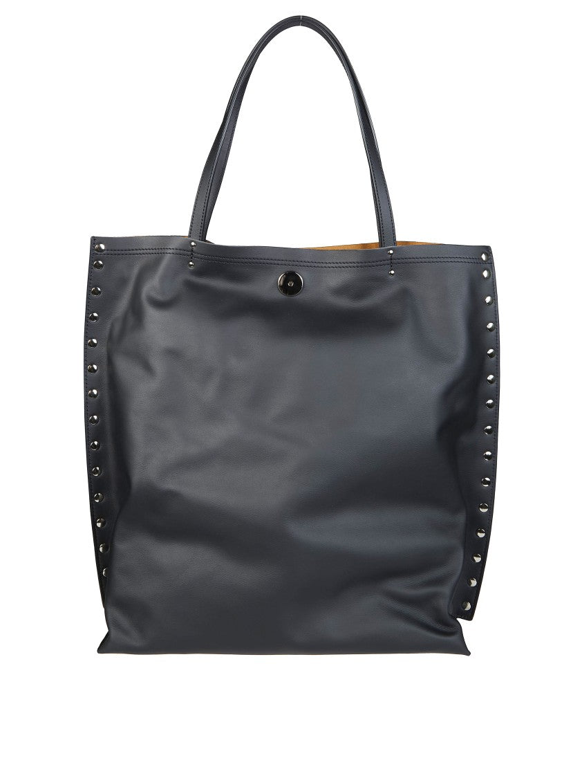 Zanellato Saeta Medium Matte Studded Tote Bag