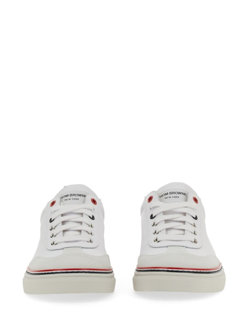 Thom Browne Low-Top Leather Sneaker