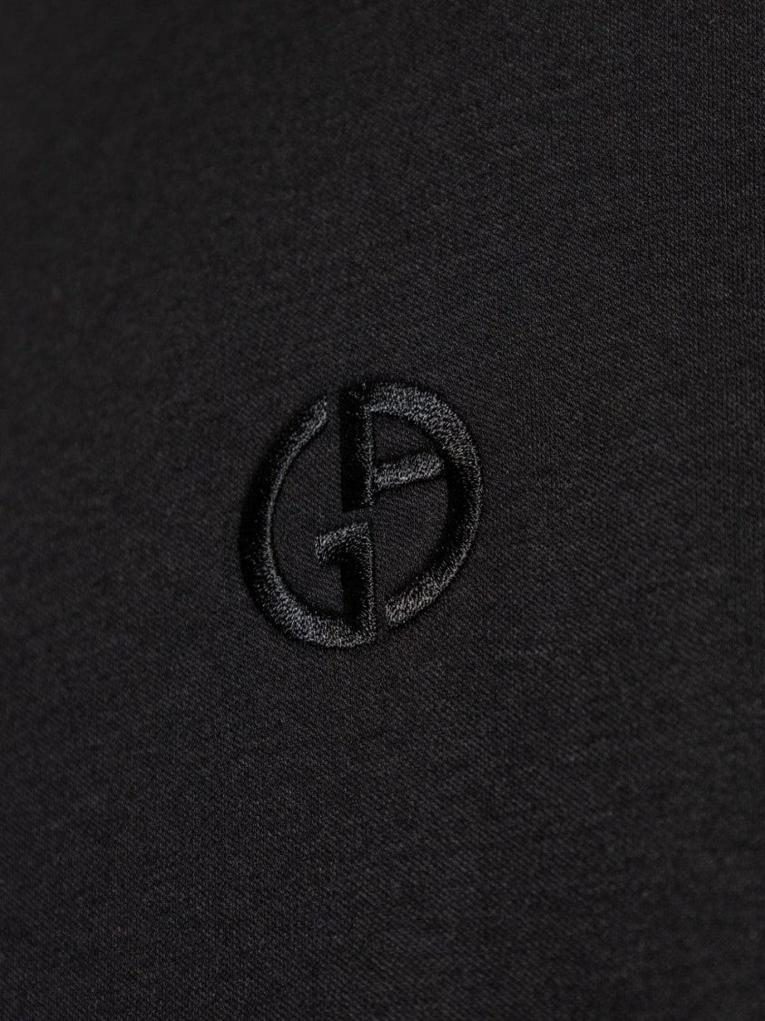 Giorgio Armani Classic Black Short-Sleeve T-Shirt