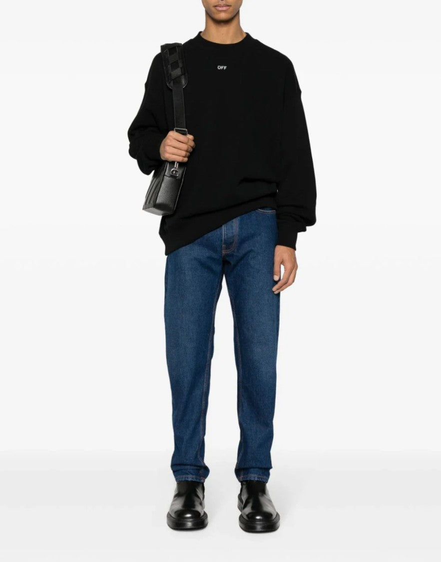 Off-White Off Stamp Skate Logo Sweatshirt