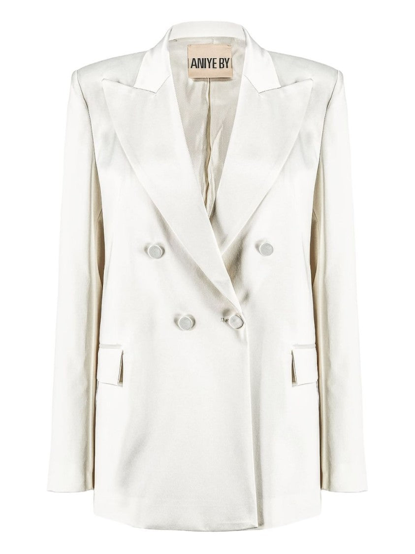 Aniye By Duble Brested Lea Blazer