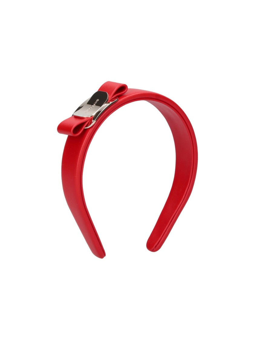 Ferragamo "Vara" Headband – Red