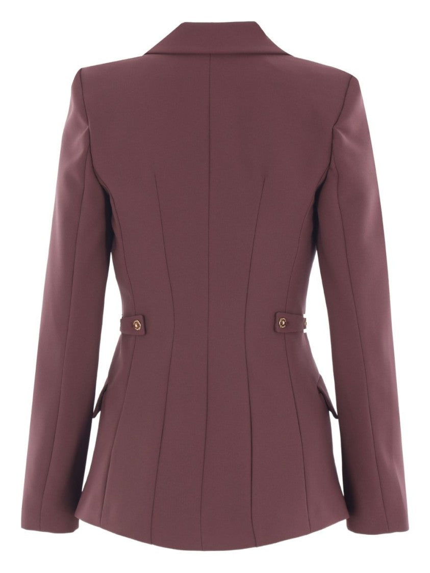 Elisabetta Franchi Tailored Jacket With Notched Lapel