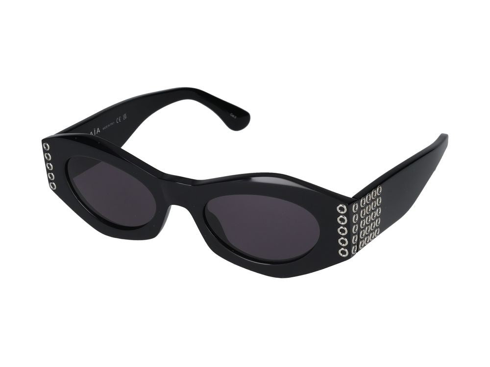 Azzedine Alaïa Sunglasses Azzedine Alaia Aa0057s 001 Black Black Grey 51/21/145