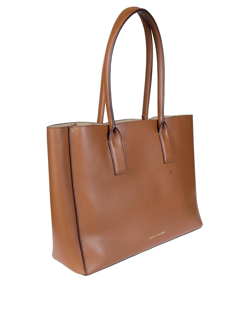 Marc Jacobs Pop J Marc Medium Structured Leather Tote Bag