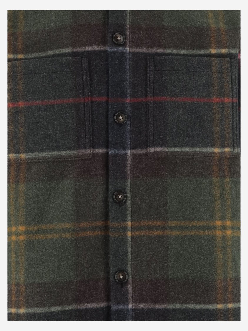 Barbour Oversize Shirt With Check Pattern