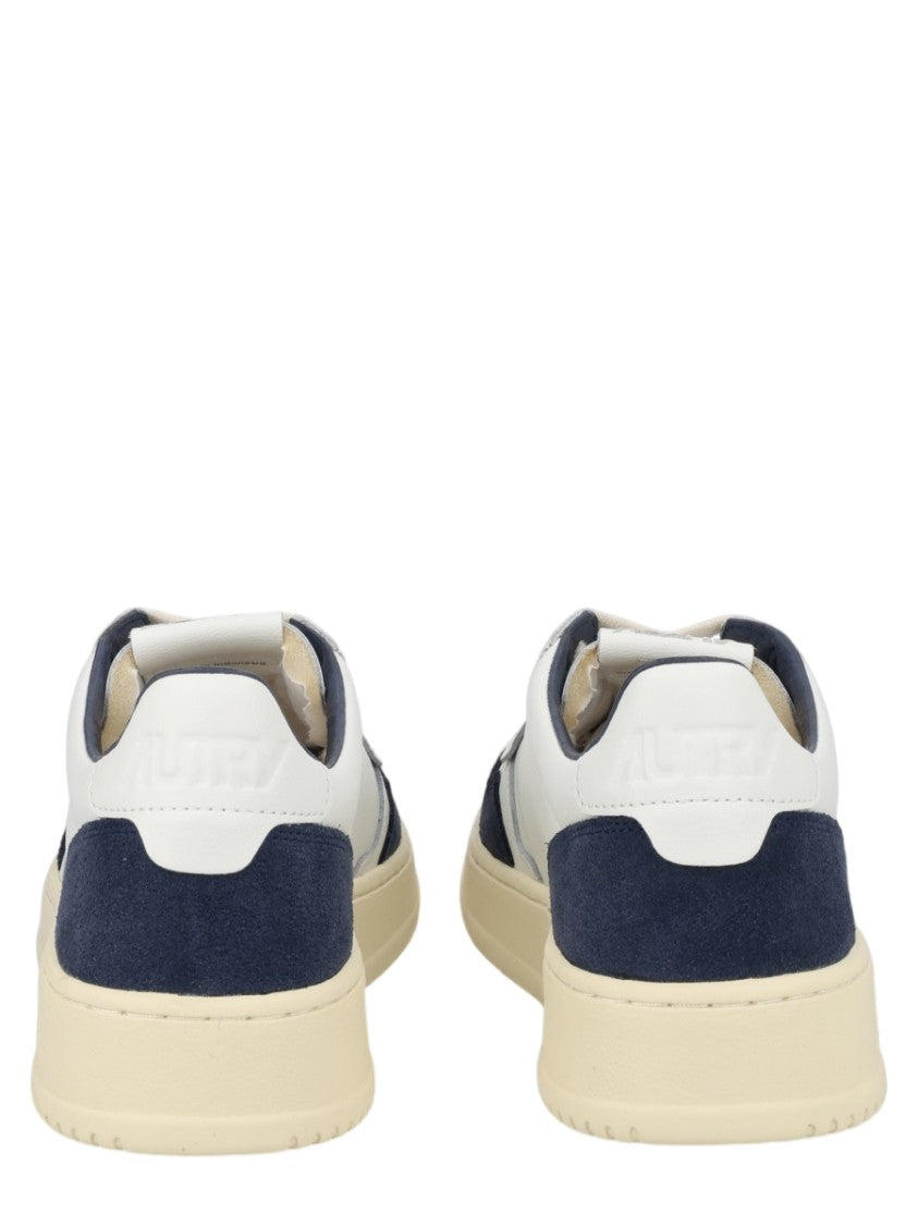 Autry Perforated Multicolor Cow Leather Sneakers