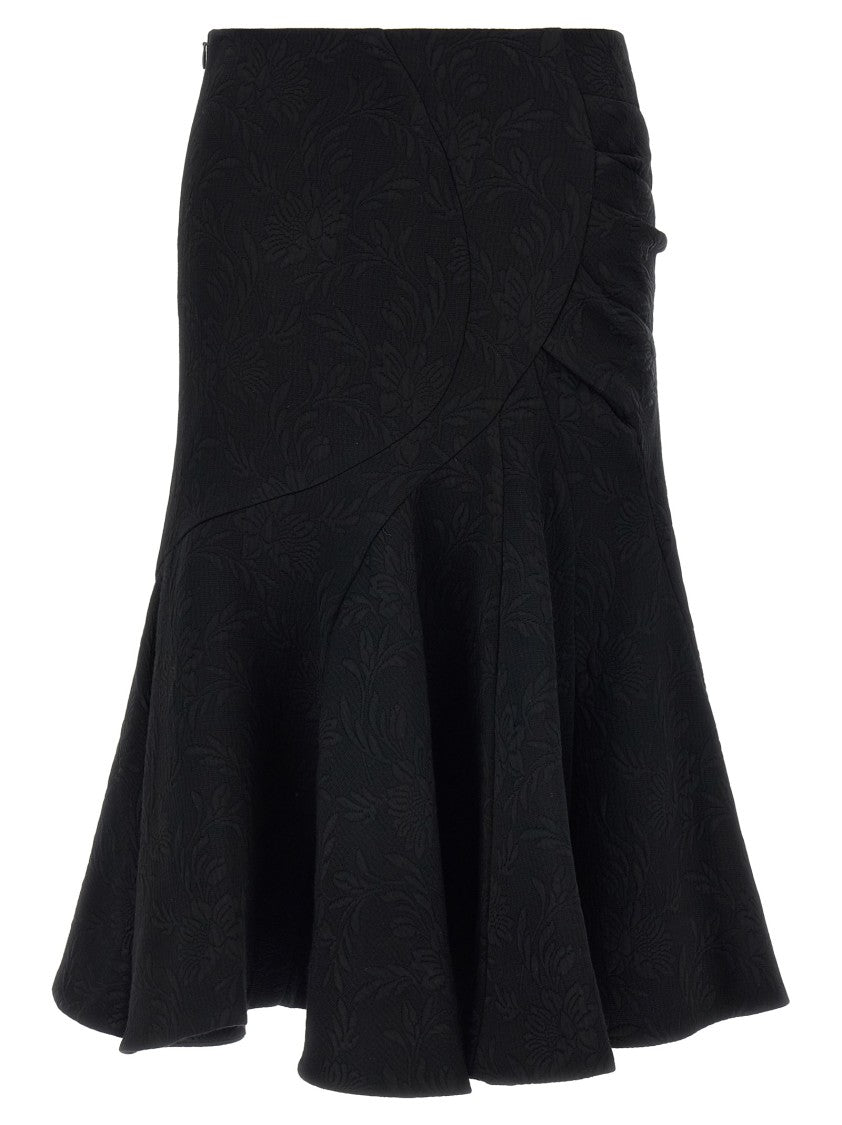 Dries Van Noten 'Sibel' Midi Skirt In Viscose