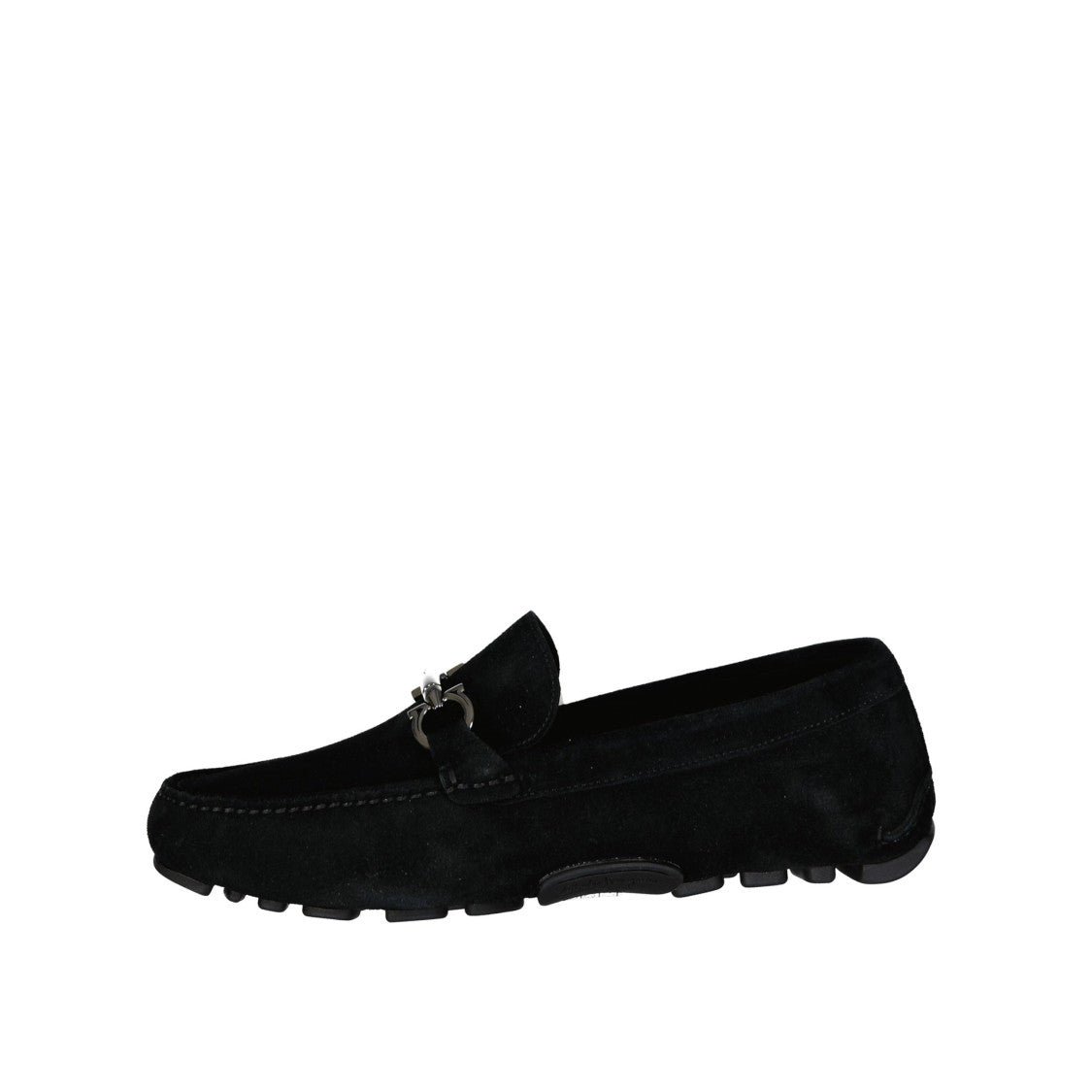 Salvatore Ferragamo Salamanca Loafers With Rounded Toe And Metallic Bit Detail