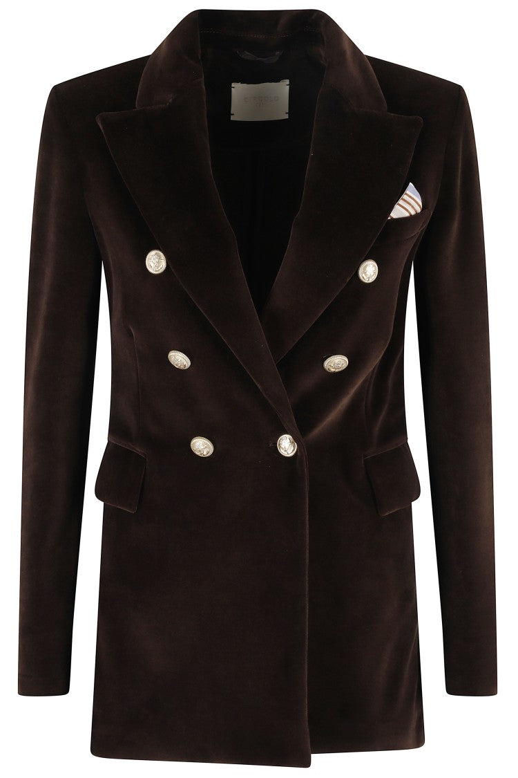 Circolo 1901 Double-Breasted Chenille Jacket