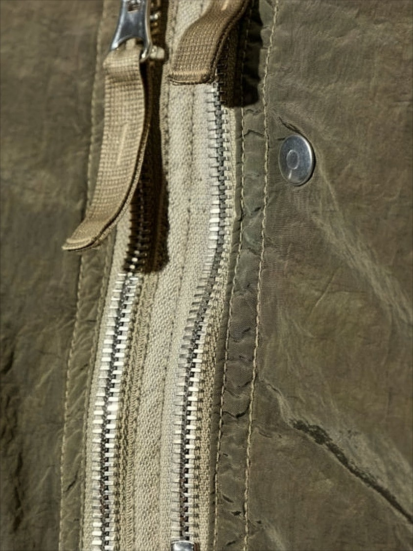 Stone Island Eco-Friendly Nylon Casual Overshirt With Subtle Sheen
