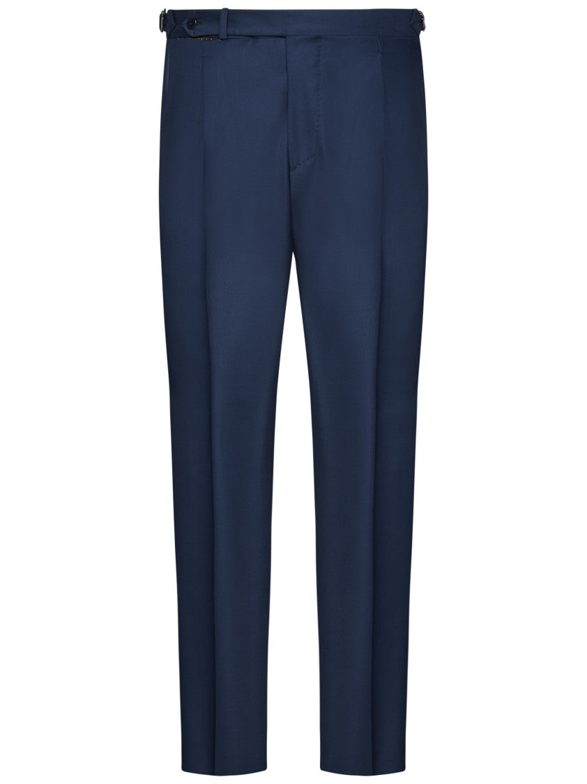 Franzese Collection Tailored 150’S Merino Wool Trousers