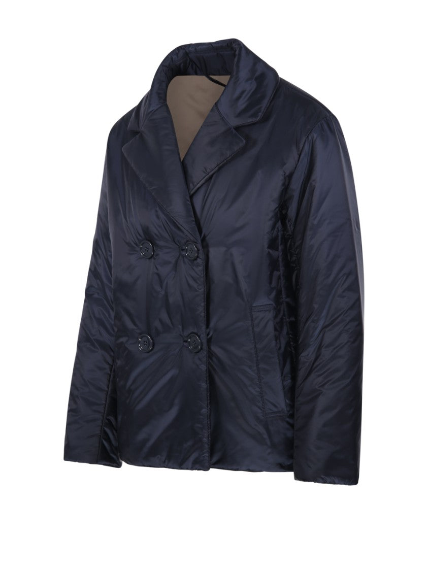 Max Mara Camelia Double Breasted Quilted Jacket