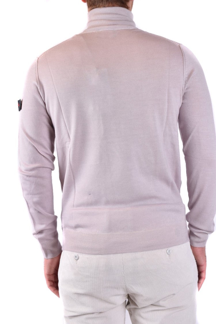 Peuterey Classic Turtleneck Knitwear With Ribbed Details