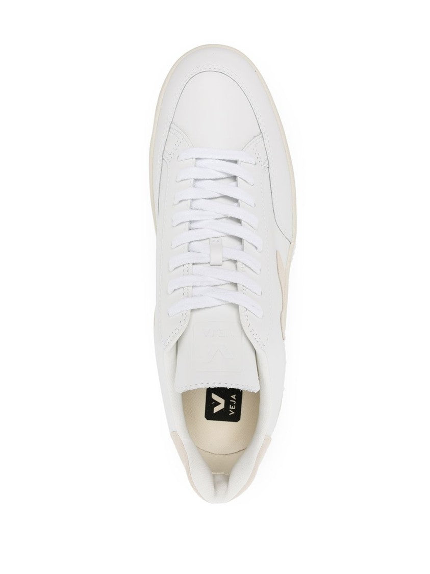 Veja Off-White V-12 Fabric Sneakers