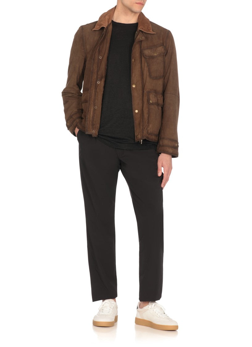 The Jack Leathers Green Cesare Leather Jacket