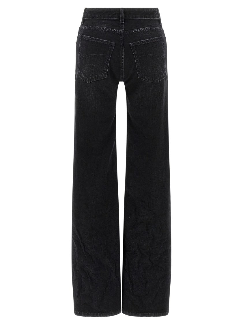 Balenciaga Wide Flared Denim Jeans