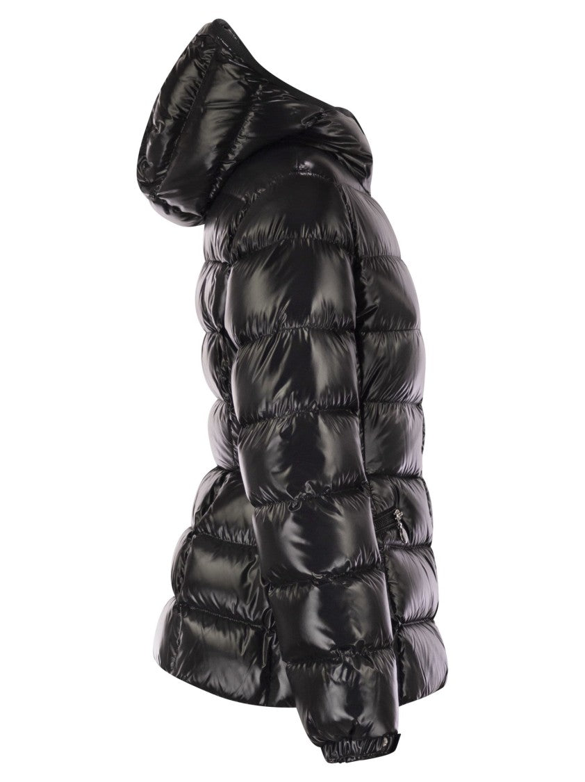 Moncler Barante - Short Down Jacket With Hood
