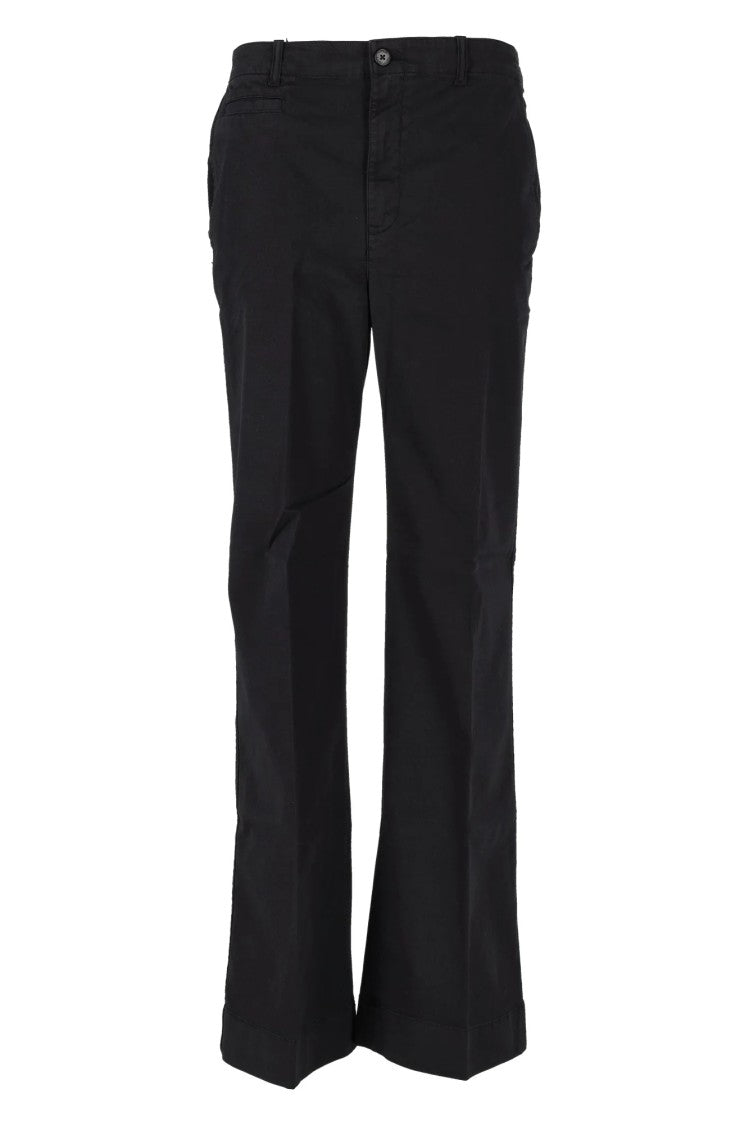 Lauren Ralph Lauren Full-Length Tailored Pants With Flat Front Design