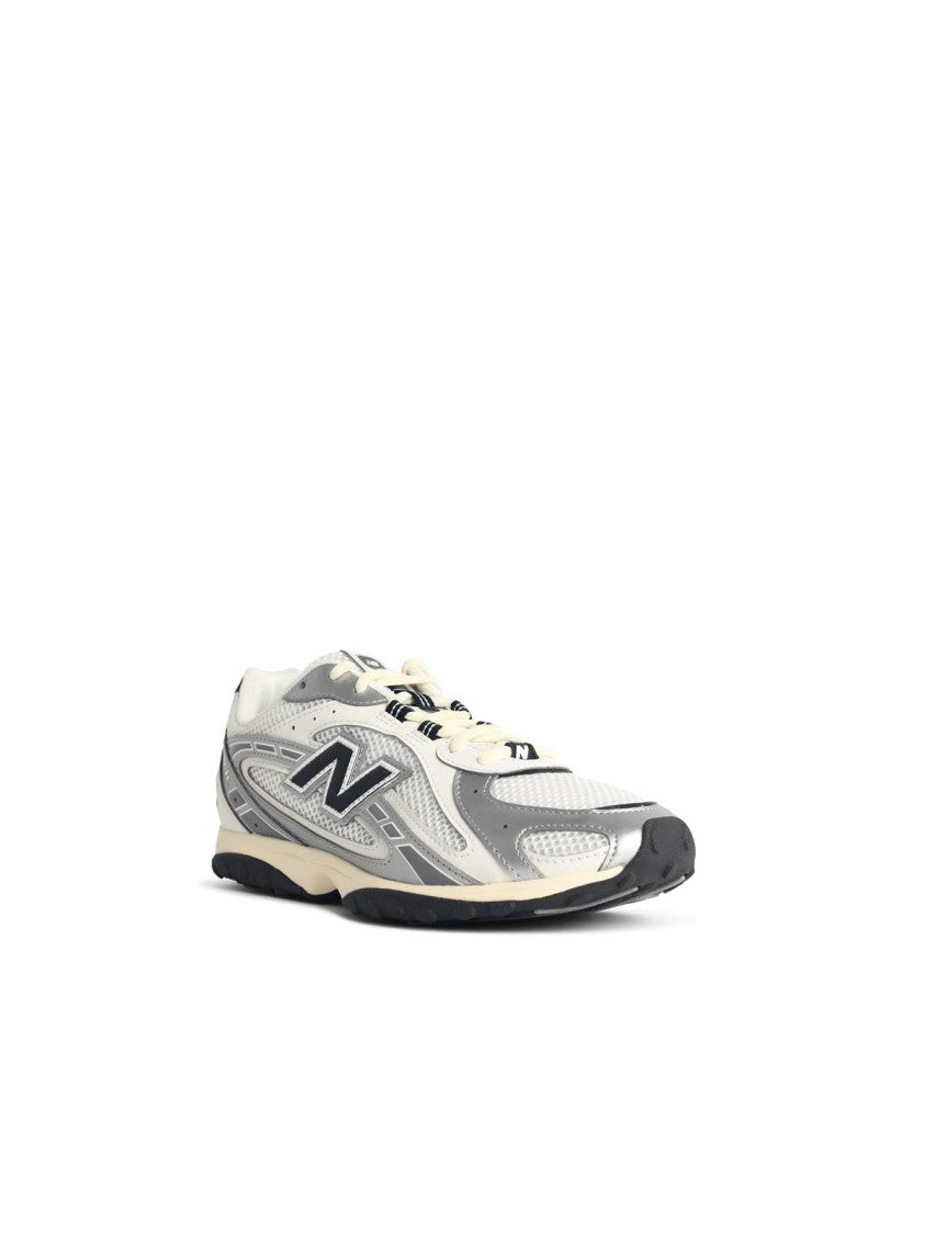 New Balance '204' White Fabric Blend Sneakers