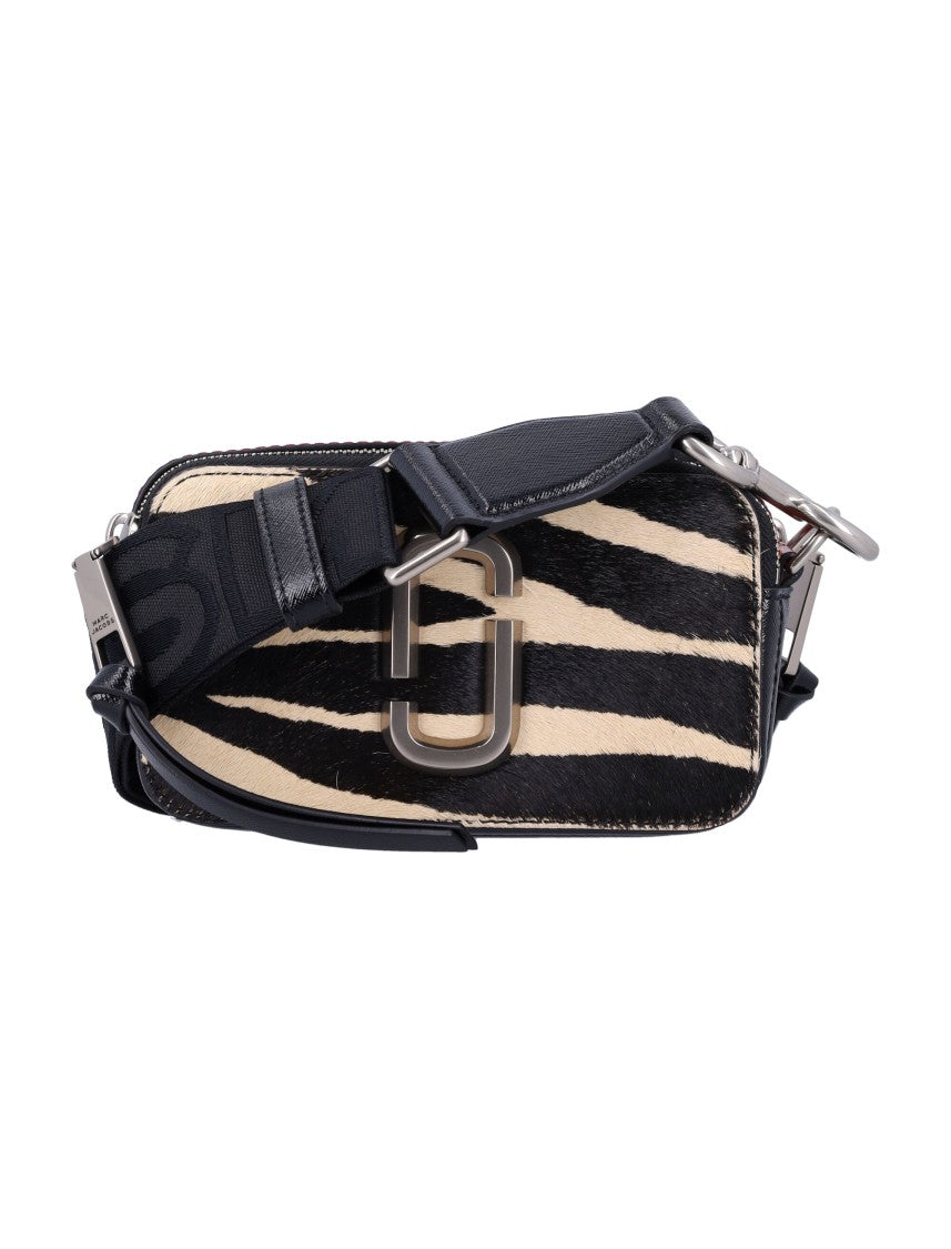 Marc Jacobs Zebra Print Haircalf Snapshot Handbag