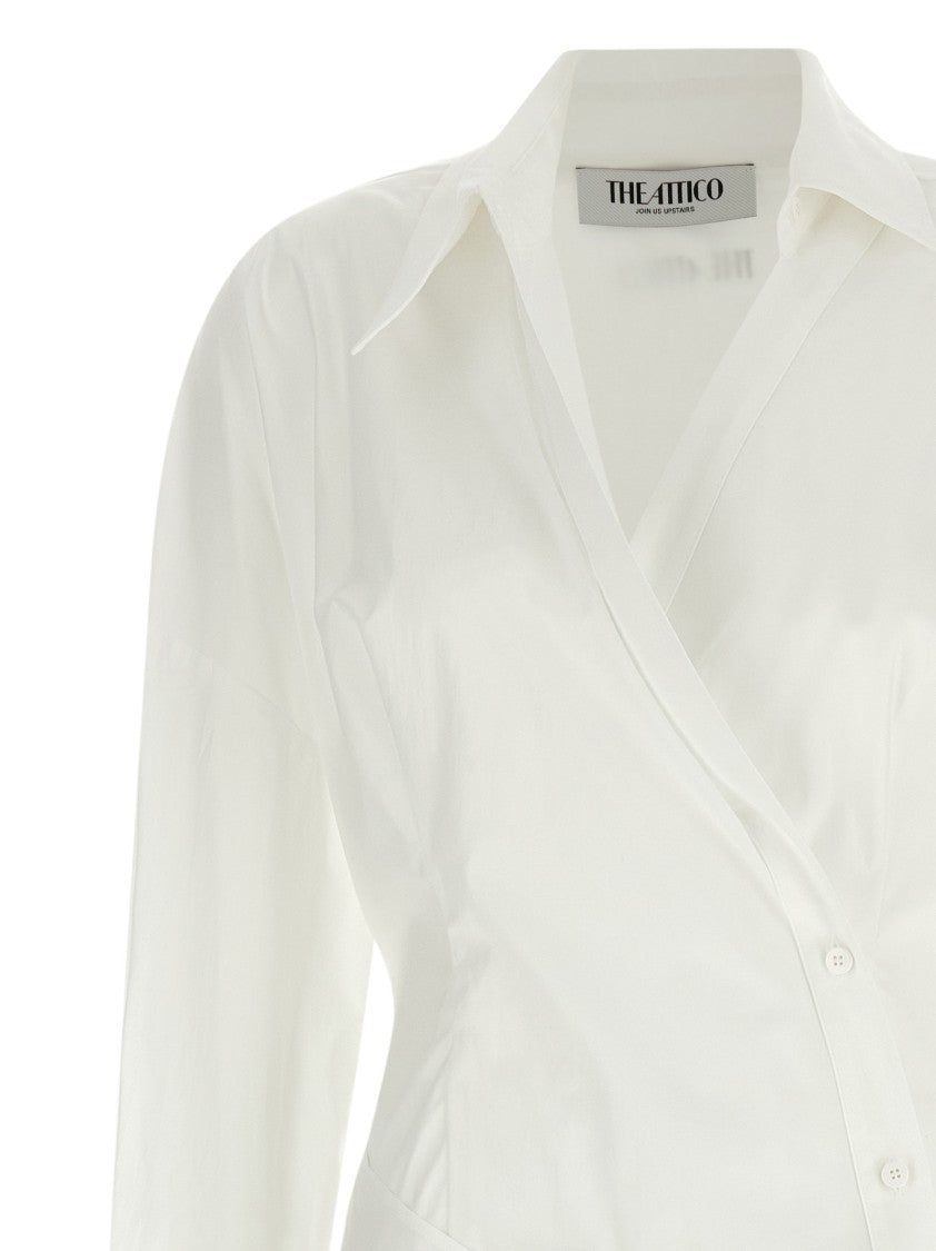 The Attico Asymmetrical Mini Dress