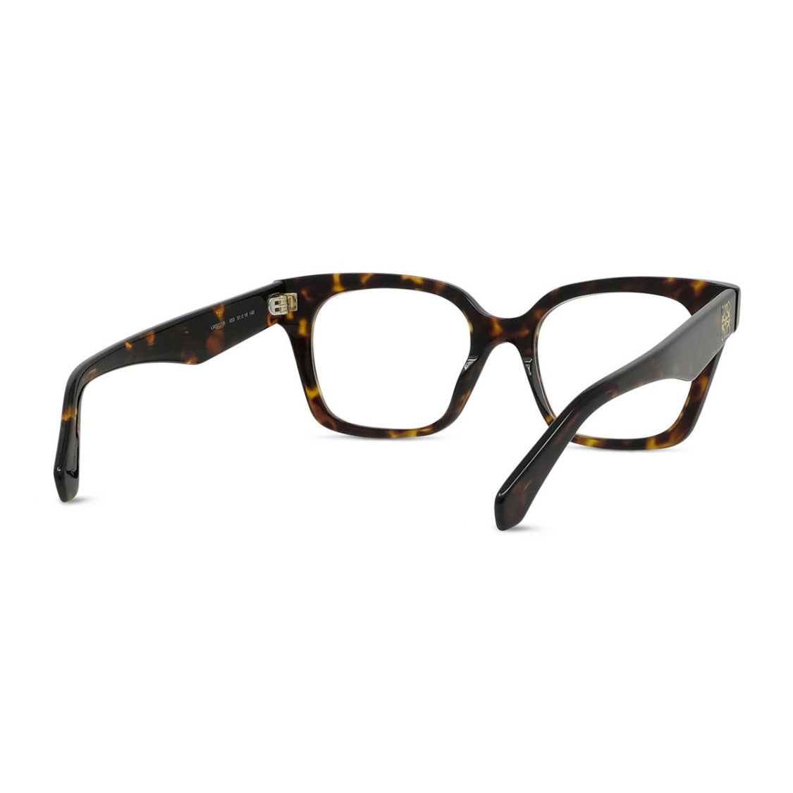 Loewe Havana Anagram Rectangular Acetate Glasses