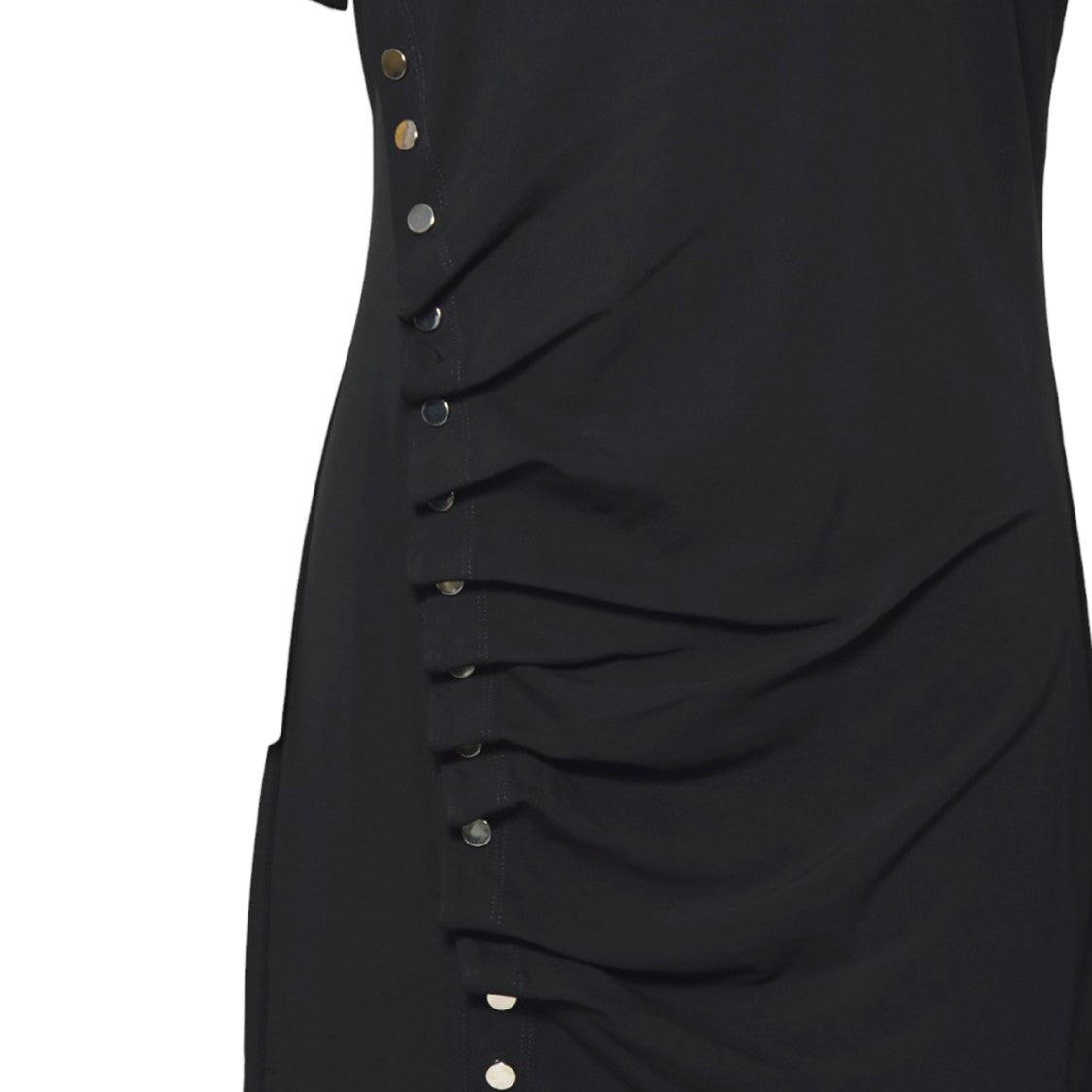 Rabanne Paco Black Viscose Short Dress