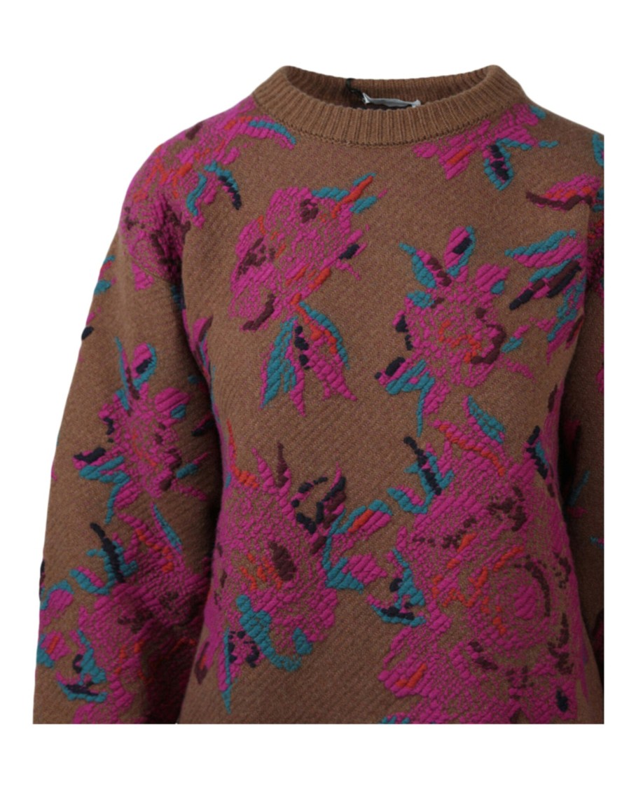Ferragamo Salvatore  Floral Wool Sweater