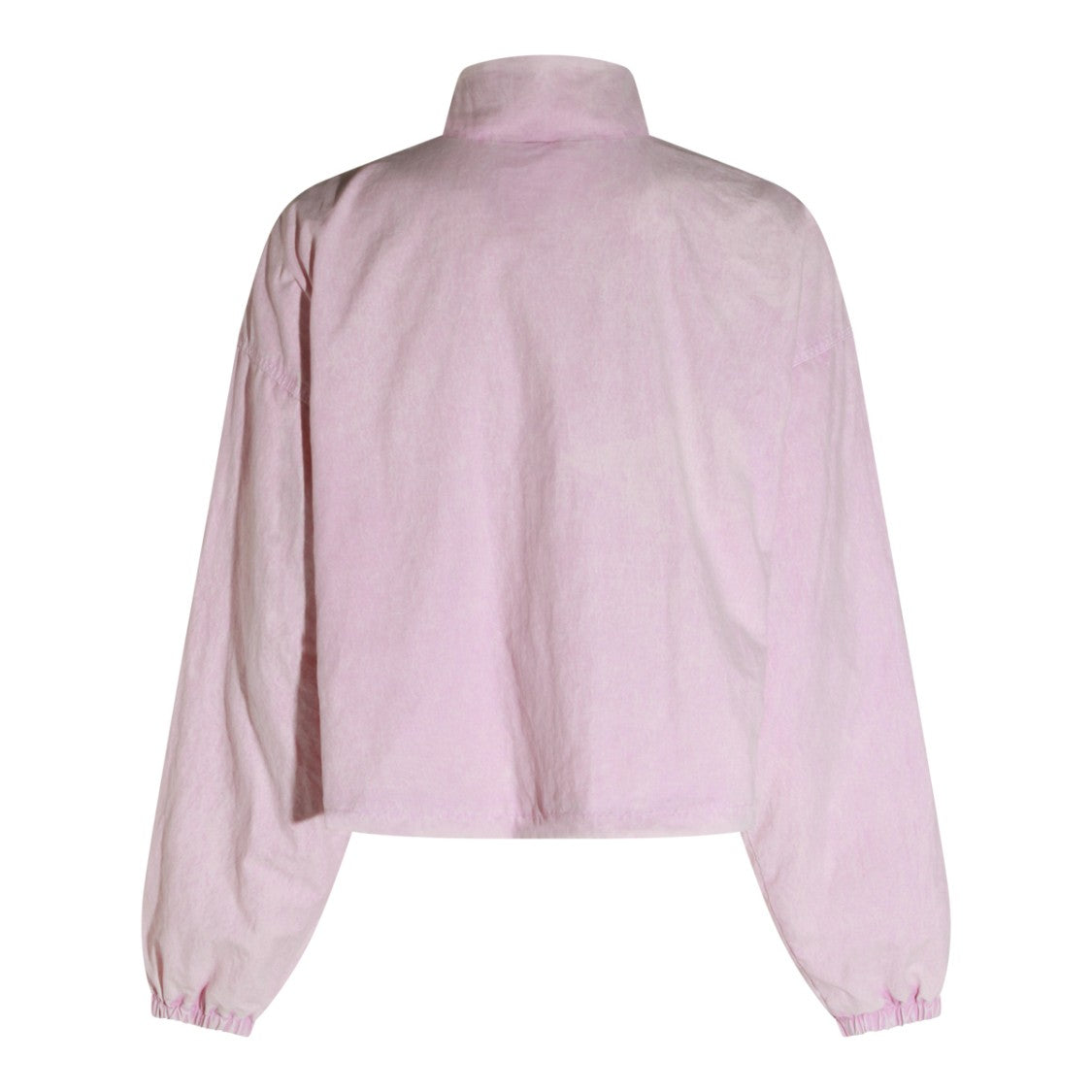 Diesel Pink Cropped High Collar Jacket