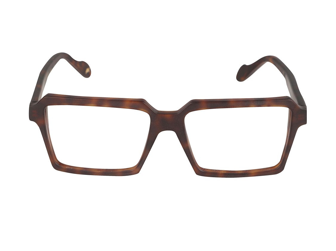 Kador Disko Light Oversized Square Tortoiseshell Sunglasses
