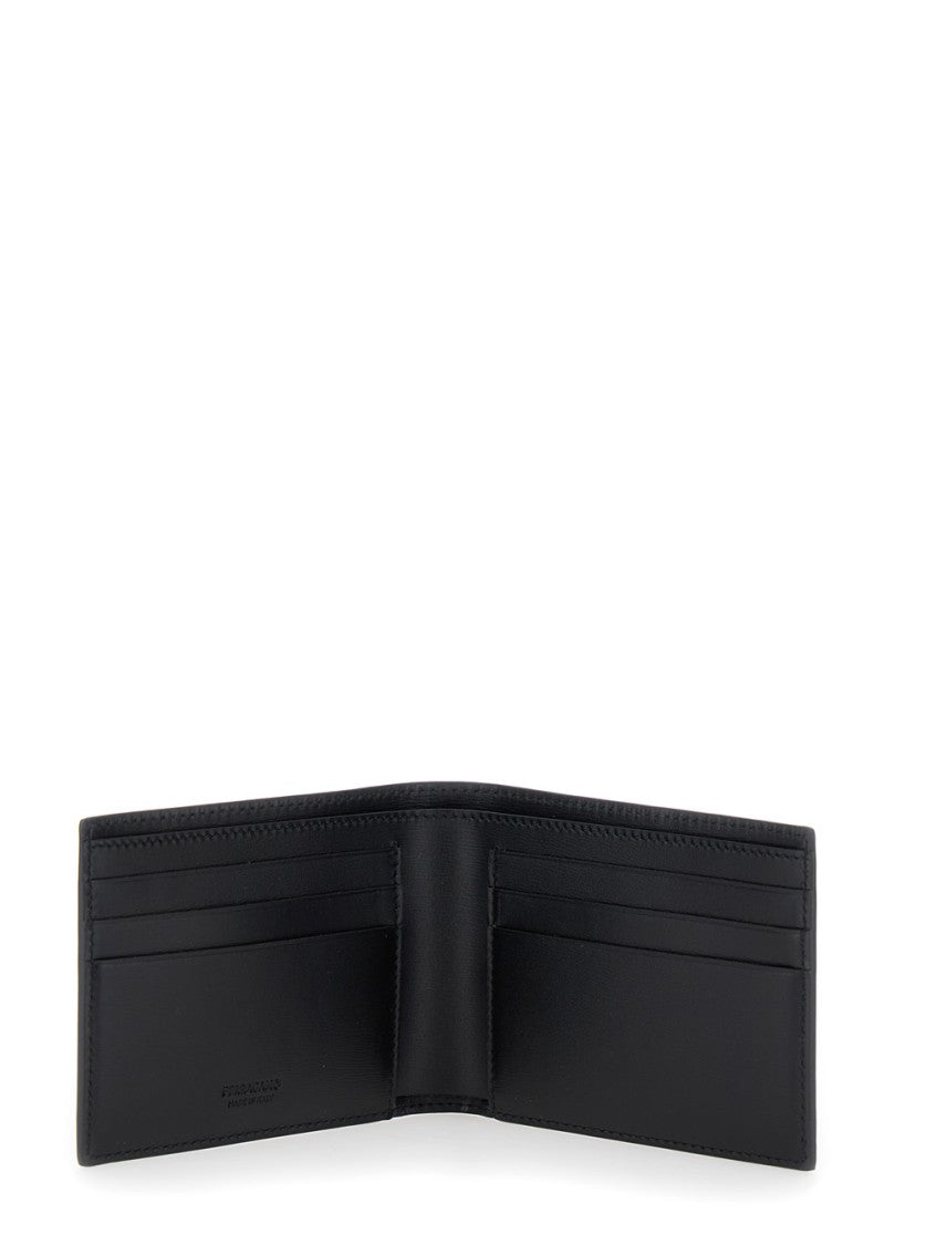 Salvatore Ferragamo Black Bifold Wallet