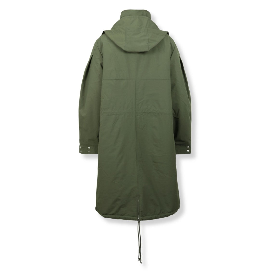 Ganni Tri-Layer Ripstop Parka With Hood And Functional Pockets