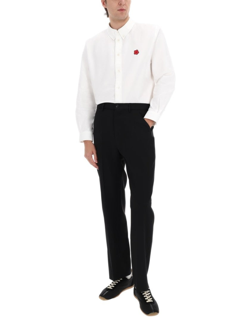 Kenzo White Boke Flower Logo Shirt