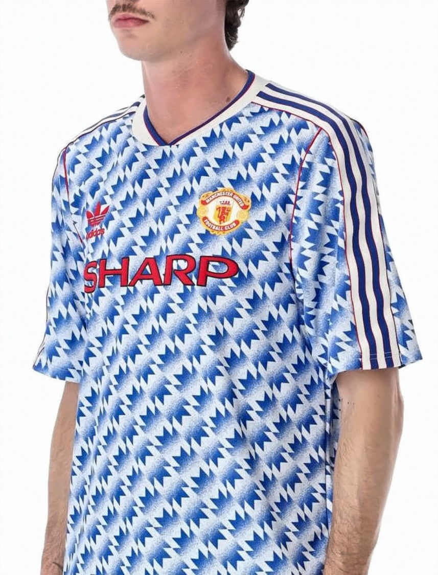 Adidas Geometric Pattern Short-Sleeve Training Shirt