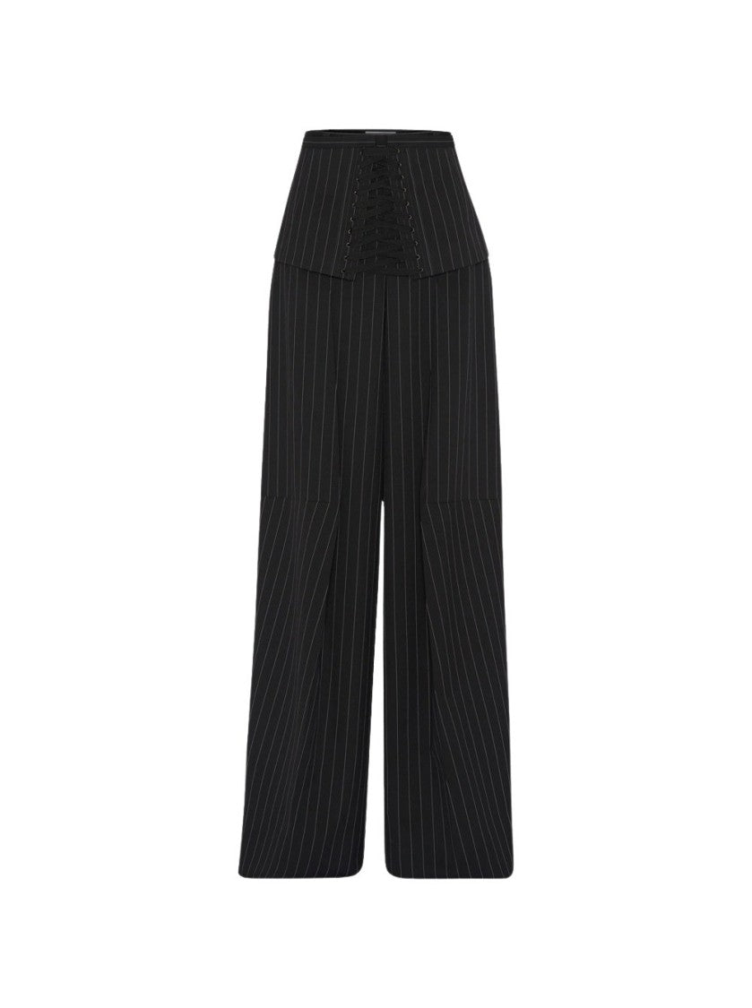 Jean Paul Gaultier The Corset Suit Pants Black