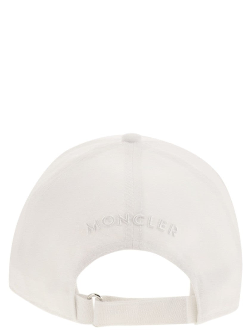 Moncler Cotton Gabardine Baseball Cap