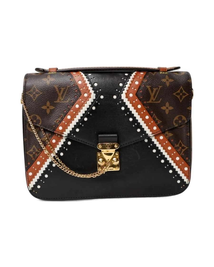 Louis Vuitton Metis Mm Brogue Monogram Clutch