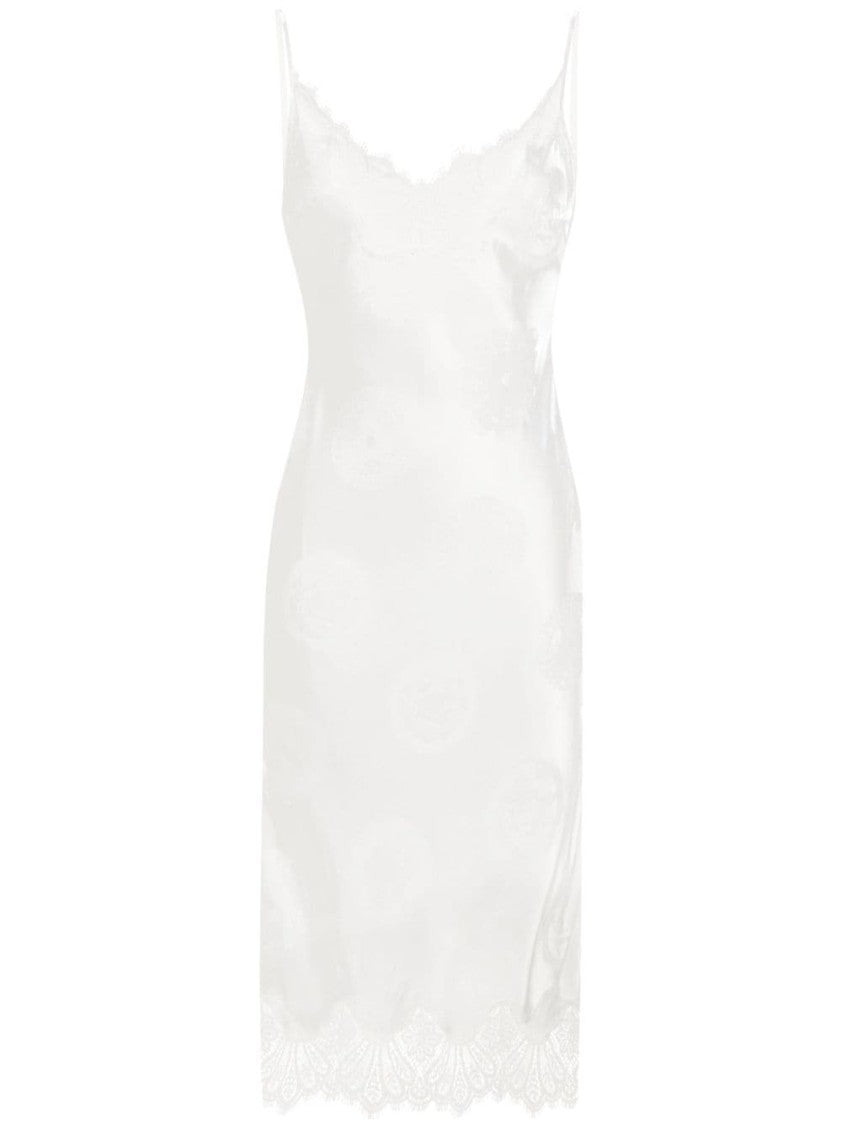 Coperni Floral-Patterned Jacquard Midi Dress