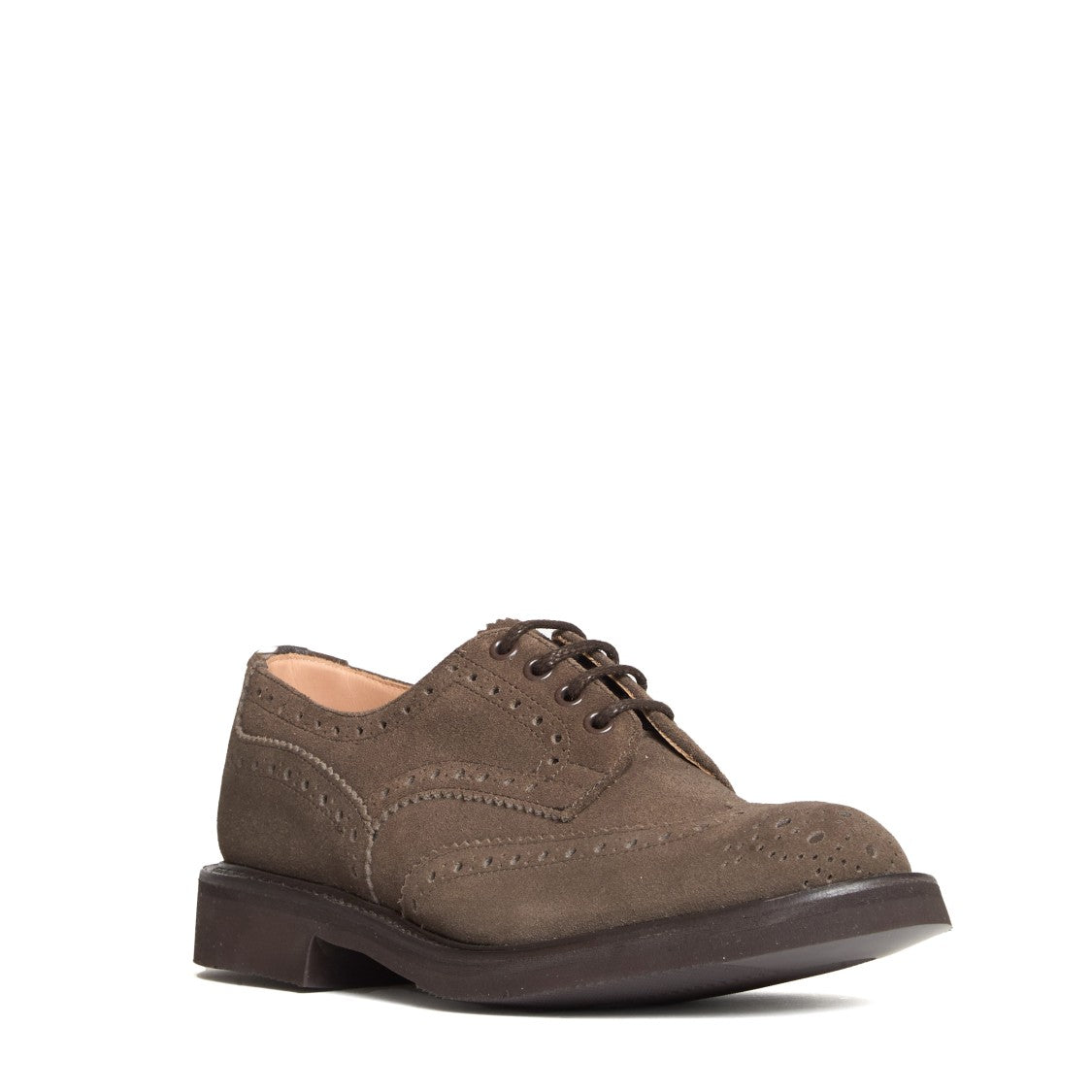 Tricker's Mens Flint Repello Suede Derby Brogues
