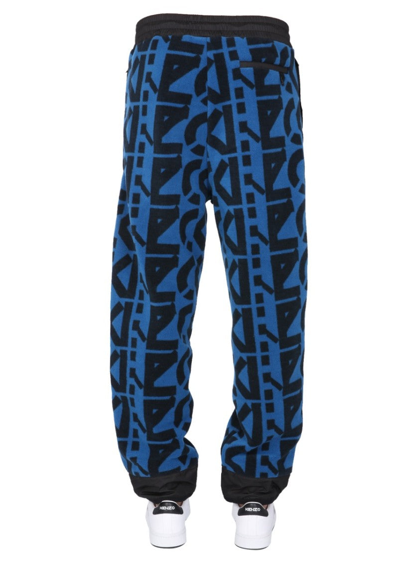 Kenzo Jogging Pants With Monogram Logo