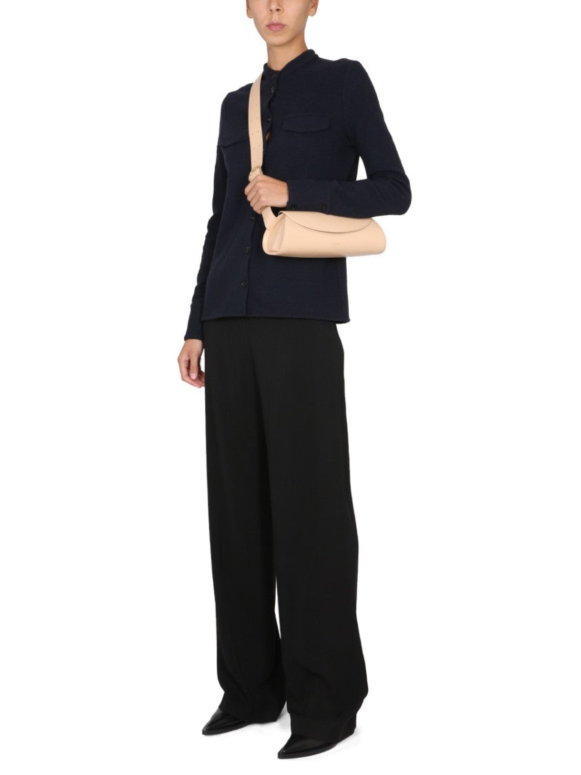 Jil Sander Tailored Long-Sleeved Shirt With Mandarin Collar